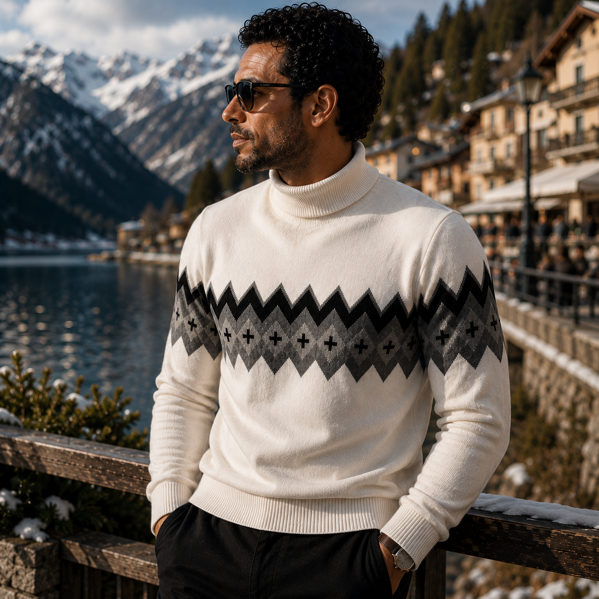 Nordic Crest Sweater