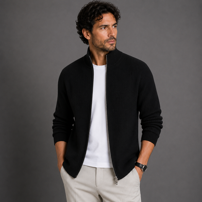 Onyx Weave Cardigan