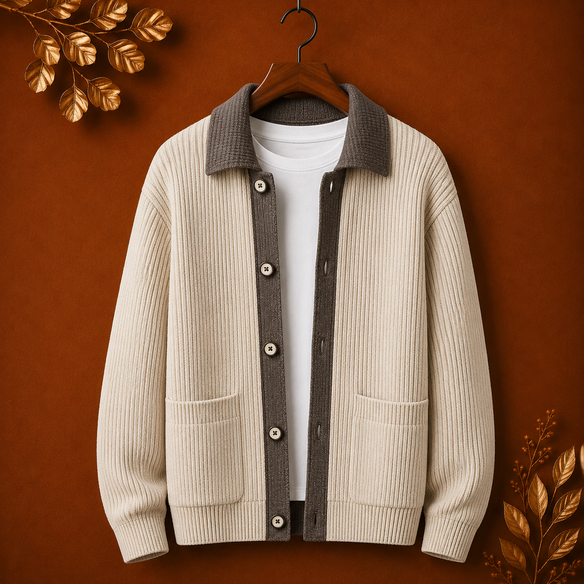 Arden Collar Cardigan