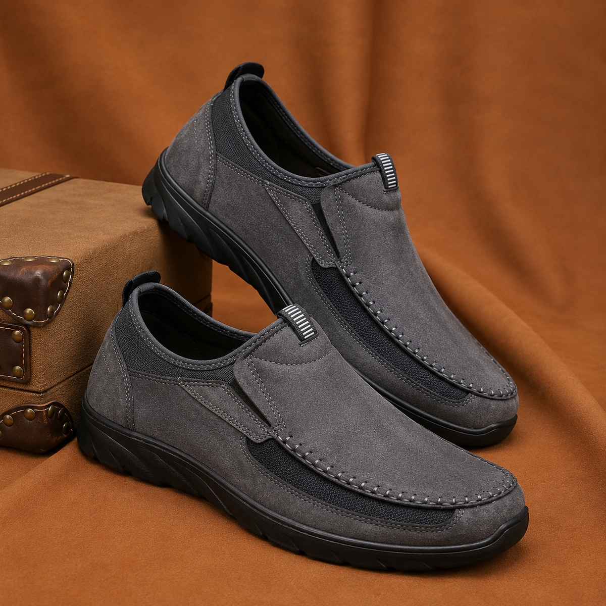 Granite Canvas Loafers