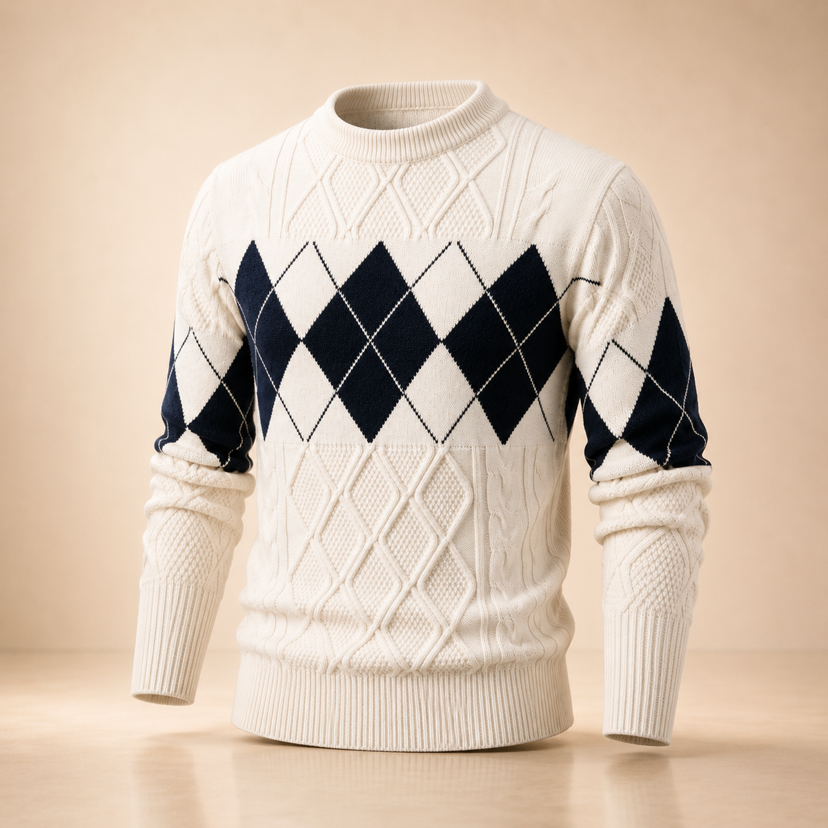FrostGrid Knit Pullover