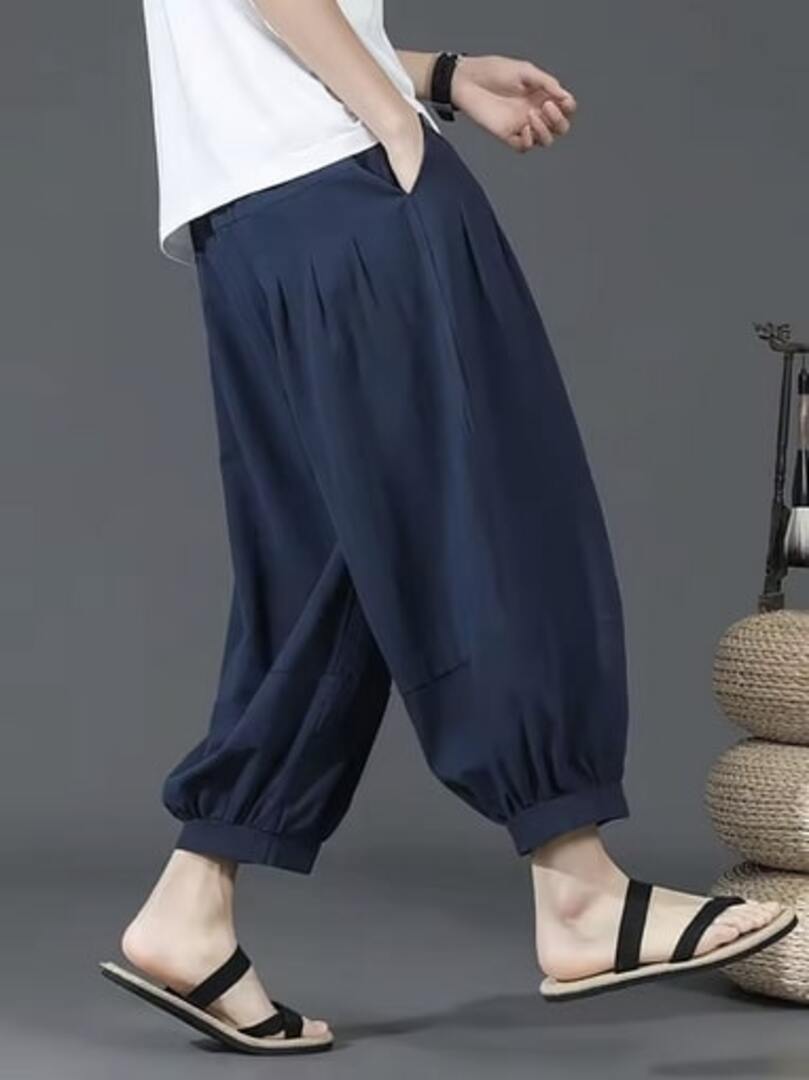 Navy Cargo Shorts