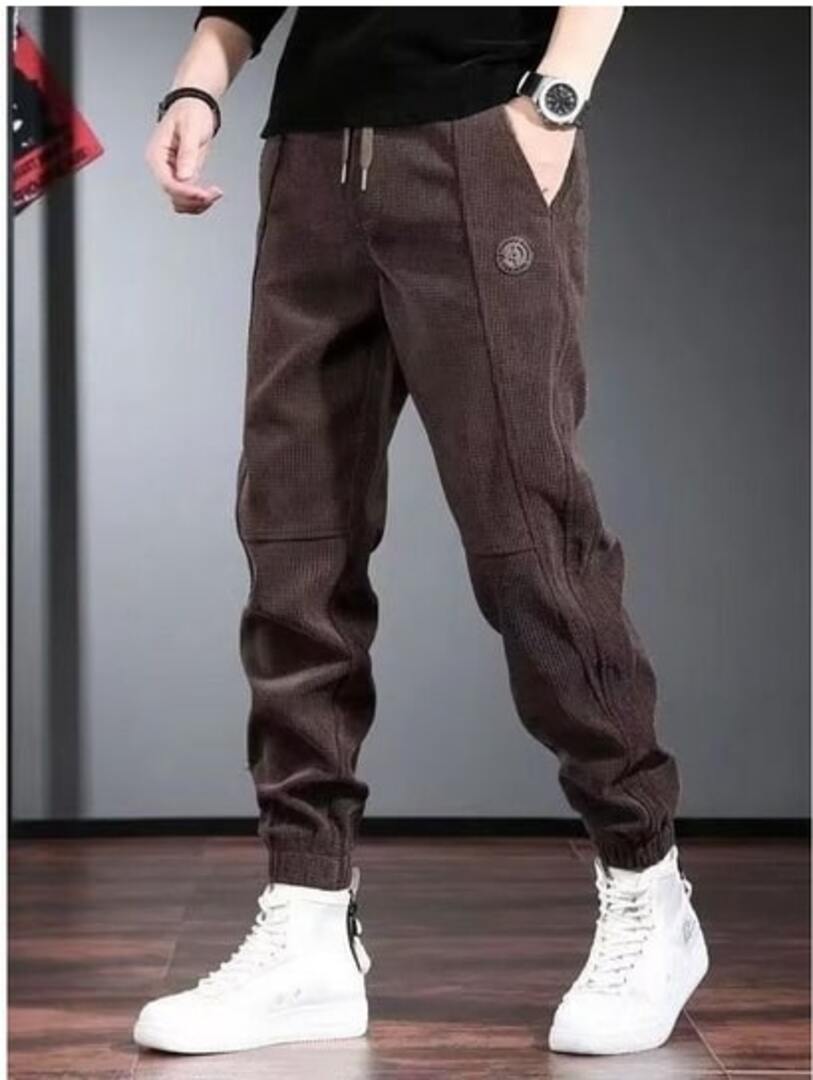 Casual Corduroy Joggers