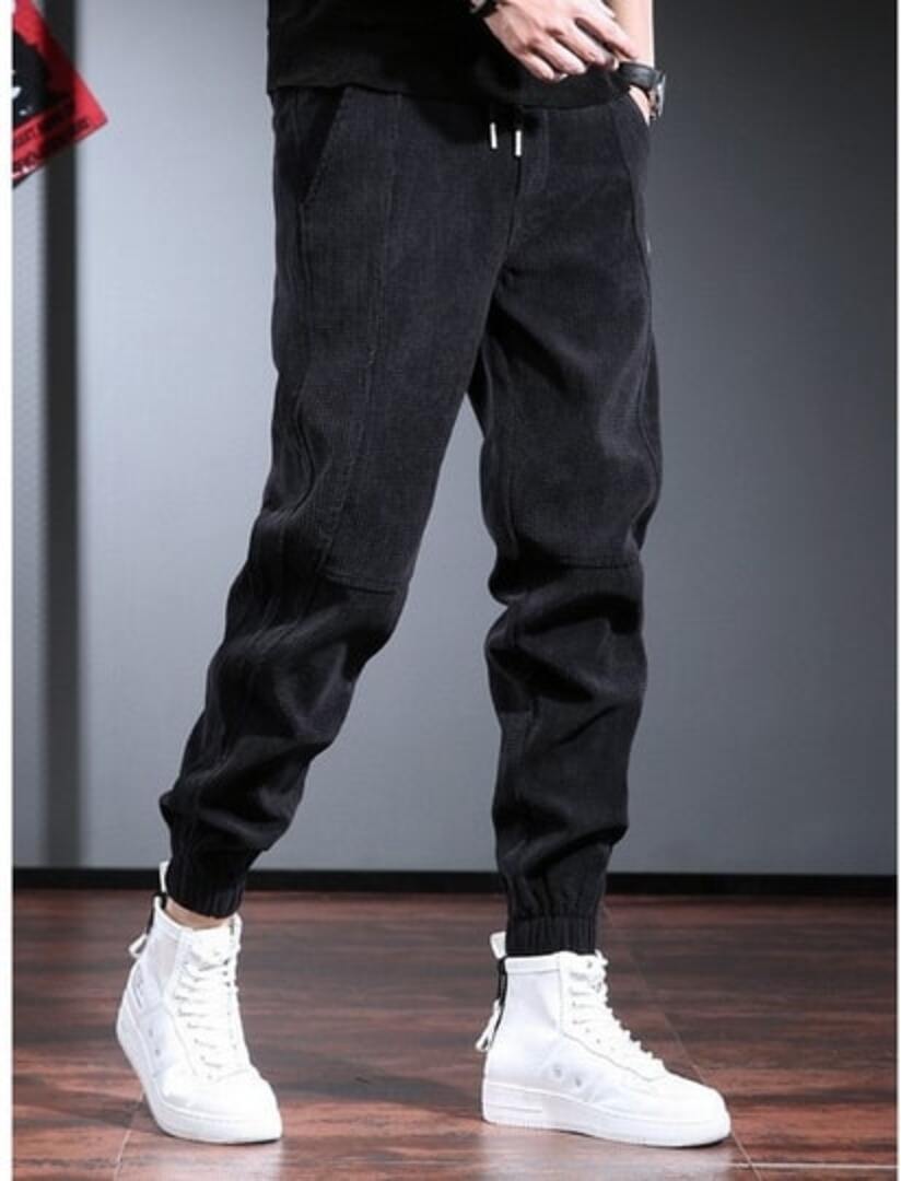 Casual Corduroy Joggers