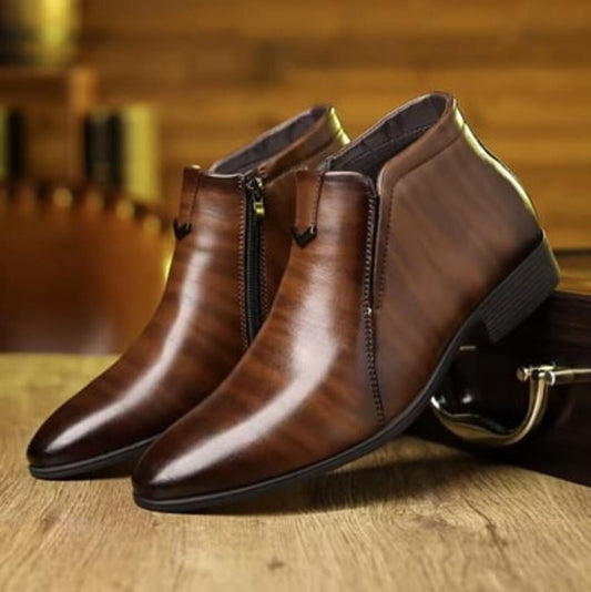 Whiskey Leather Zips