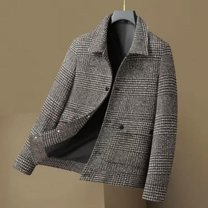Plaid Tweed Blazer