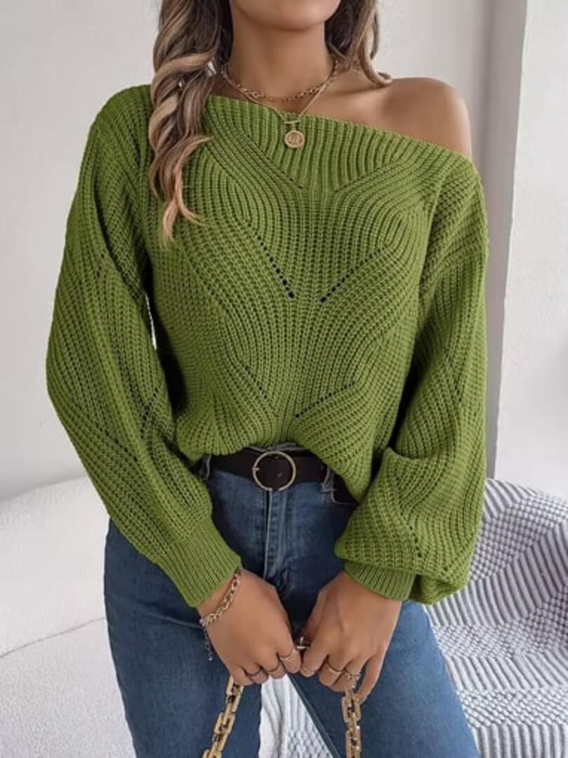 Bold Acrylic Sweater