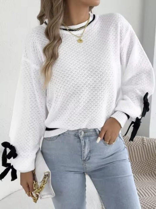 Eclat Ribbon Sweater