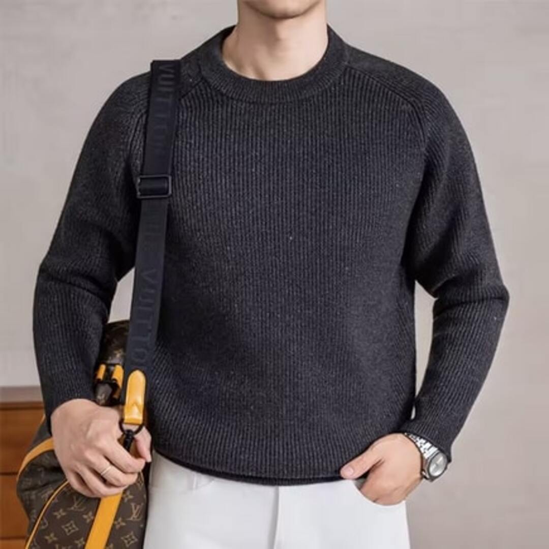 Luxe Grain Pullover