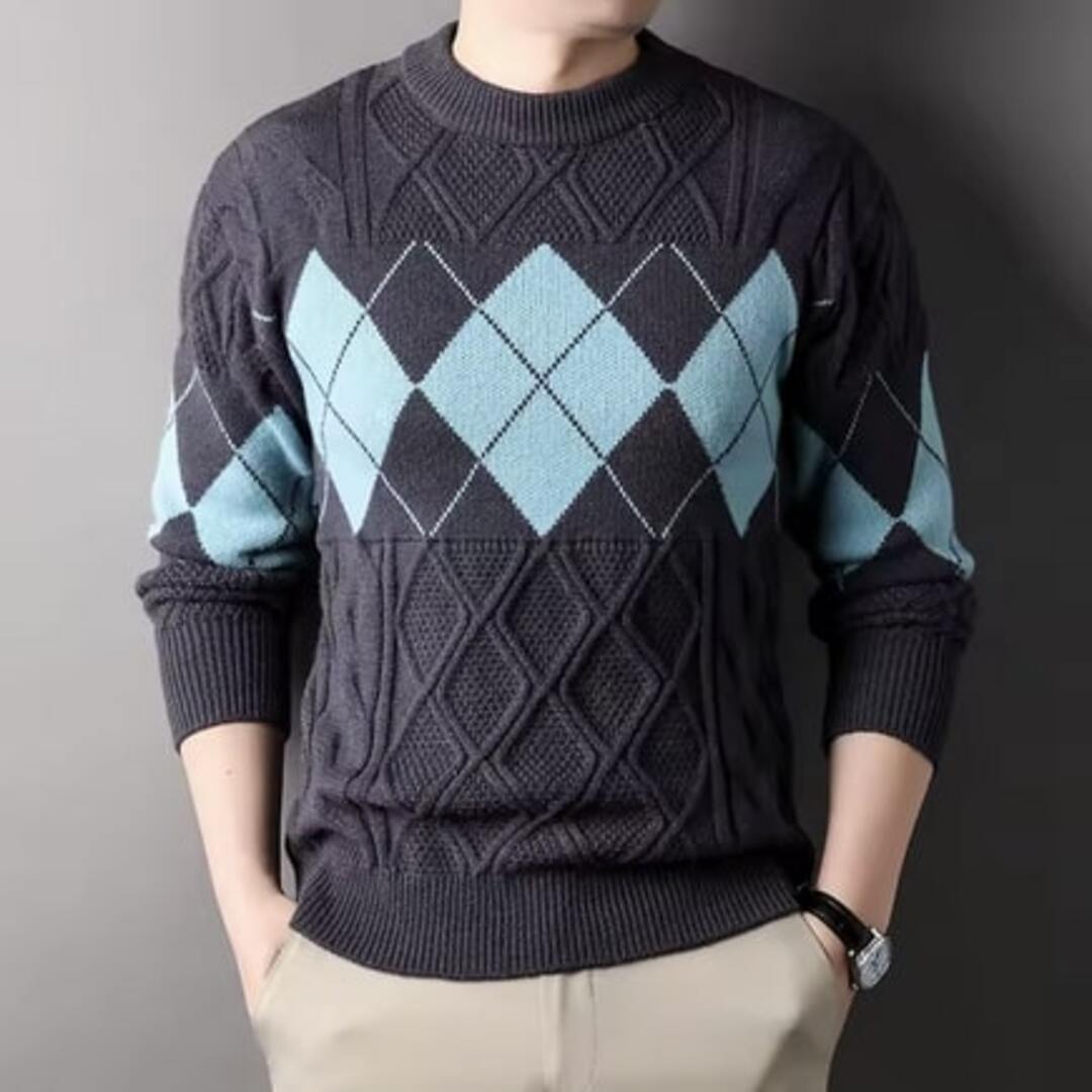FrostGrid Knit Pullover