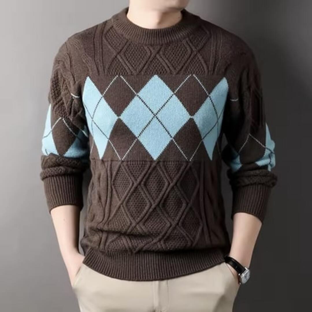 FrostGrid Knit Pullover