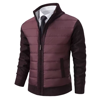 Executive Quilted Cardigan