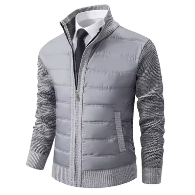 Executive Quilted Cardigan
