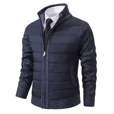 Executive Quilted Cardigan