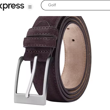 Classic Suede Belt